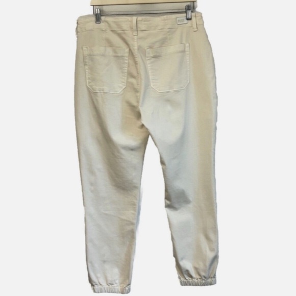 PAIGE Woman Double Button Jogger Jeans Size: 32 - Picture 3 of 7